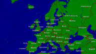 Europa (Typ 2) Städte + Grenzen 1920x1080
